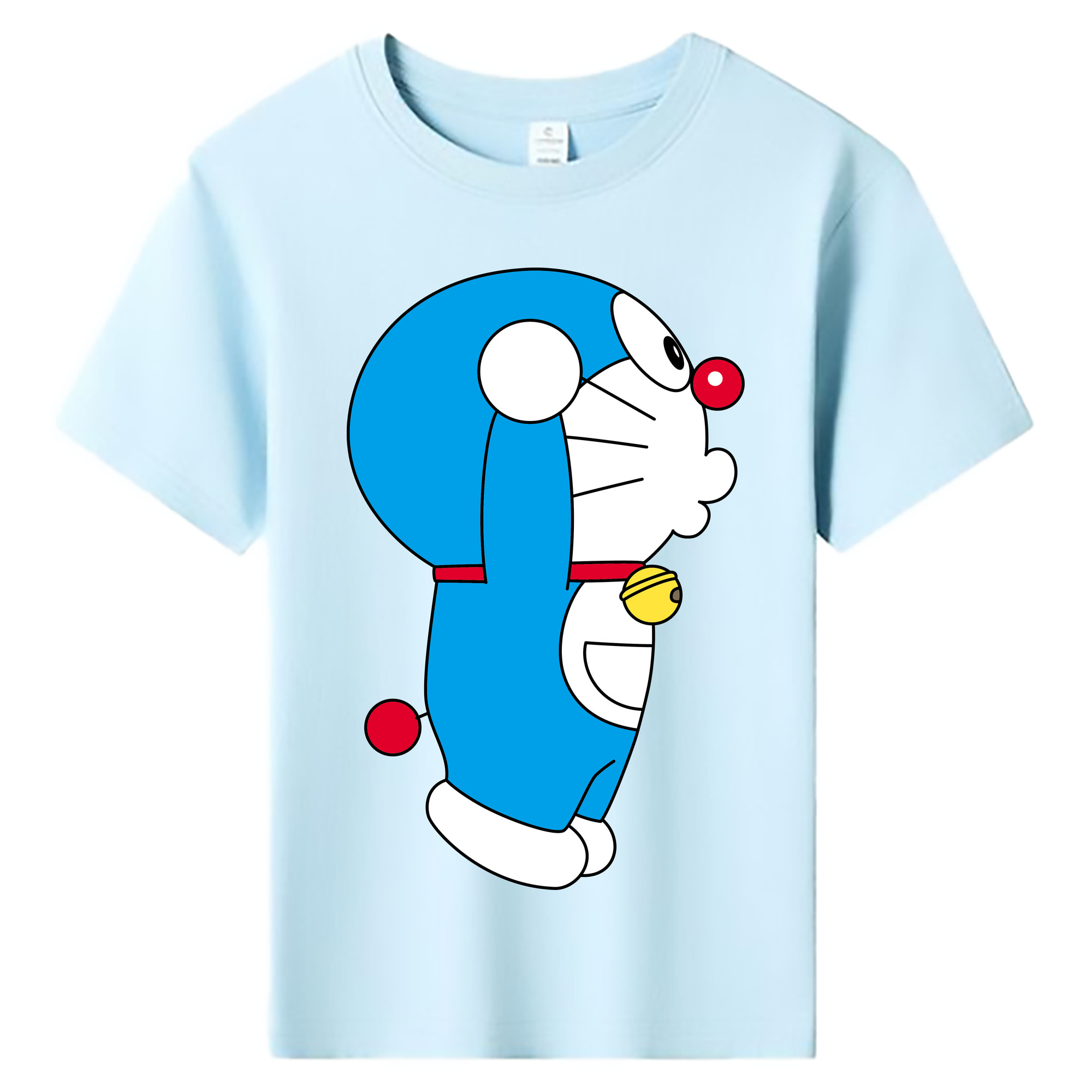 （画像用） ドラえもん Doraemon 綿100％キッズTシャツ（フロントプリント）